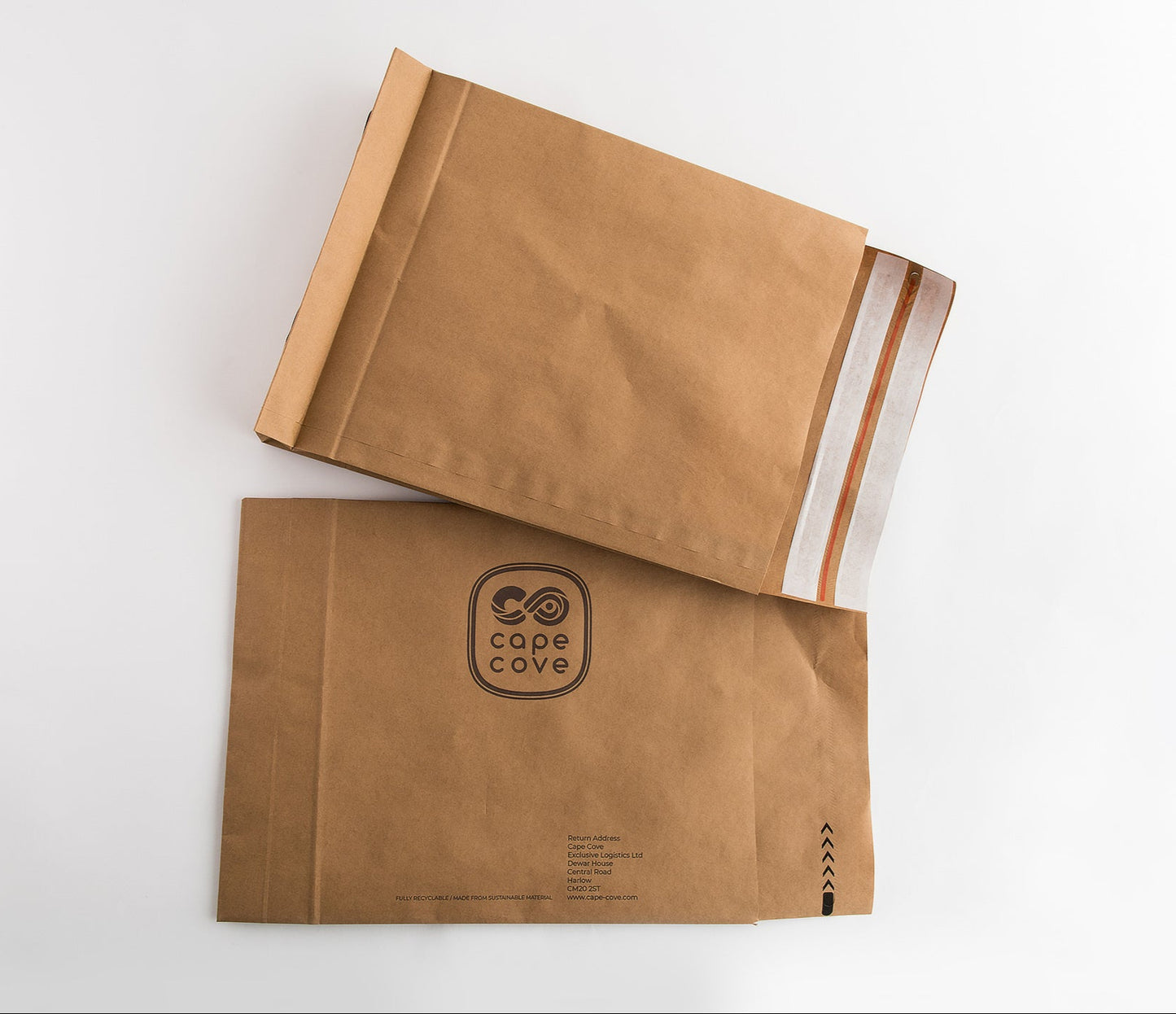 Branded paper mailers - 1 Colour print, 1 side