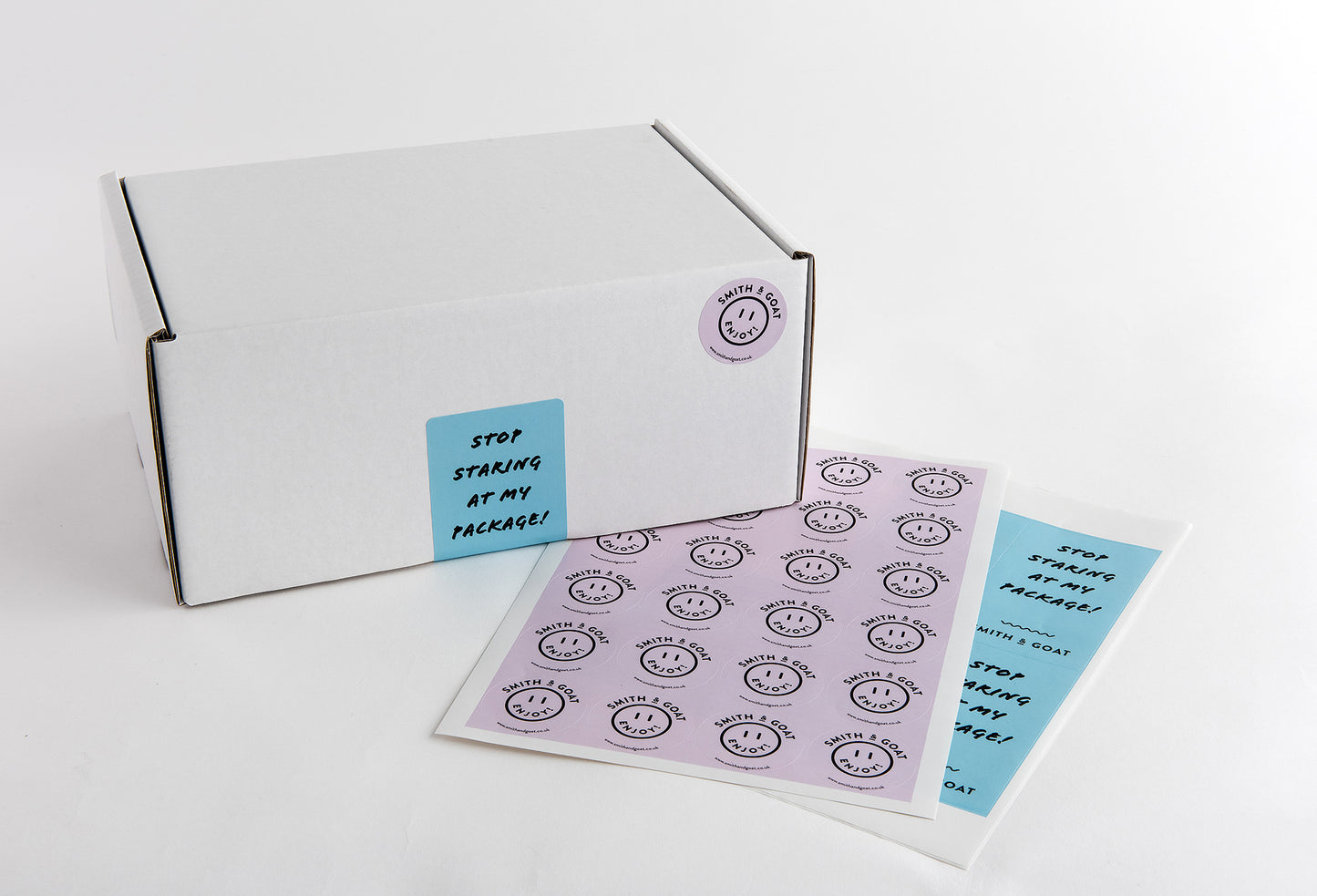 Branded stickers - 100 units