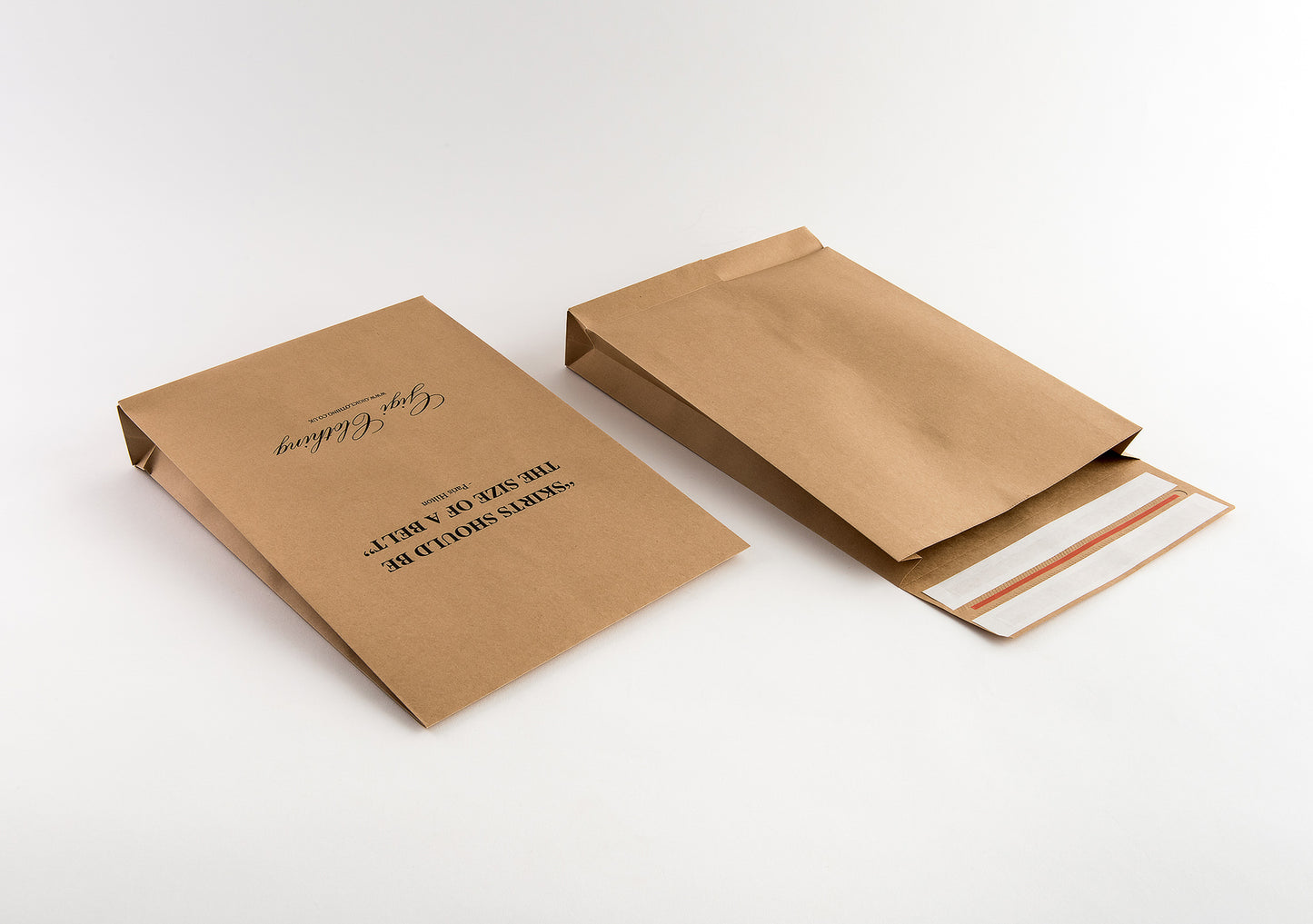 Branded paper mailers - 1 Colour print, 1 side