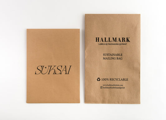 Branded paper mailers - 1 Colour print, 1 side